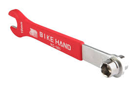 Ключ педальный BIKE HAND рожковый на 14-15мм