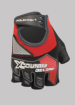 Перчатки с короткими пальцами POLEDNIK X-Country красный (р.12XXL)