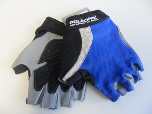 Перчатки с короткими пальцами POLEDNIK Supergel голубой (р.12XXL)