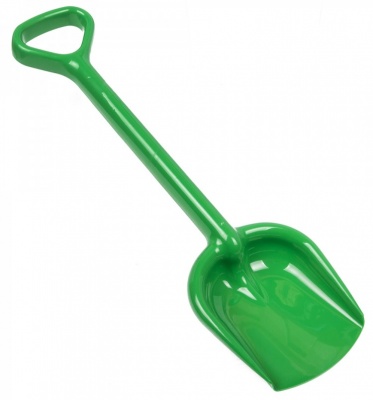 Лопатка 49см пластиковая (зеленый)